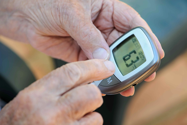 Blood sugar monitoring for better diabetes control.