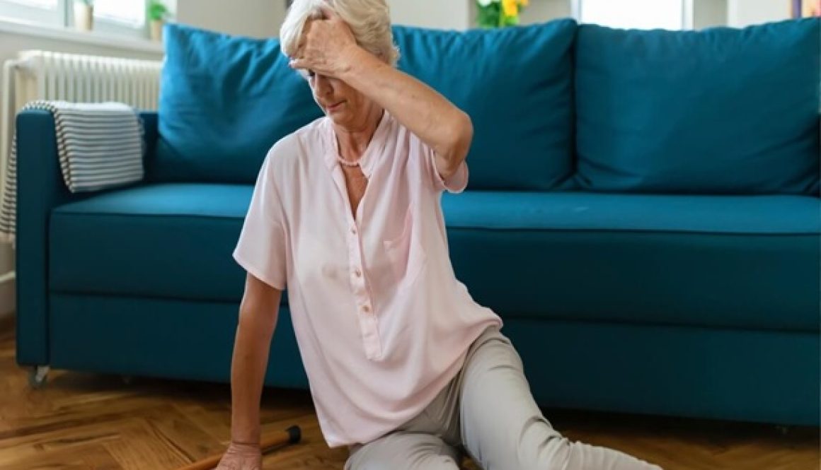 Falls in Senior prevention with safety monitoring support.