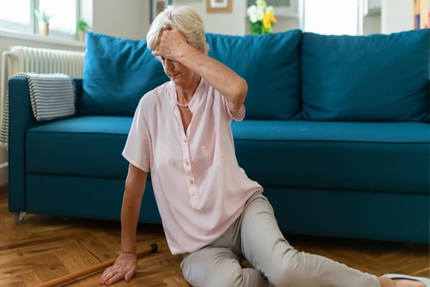 Falls in Senior prevention with safety monitoring support.