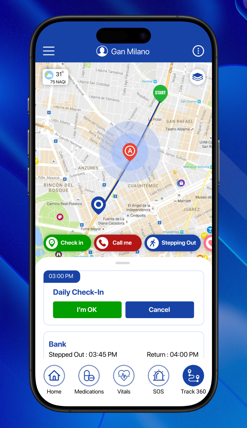 Best Daily Check-in App for Seniors Living Alone 