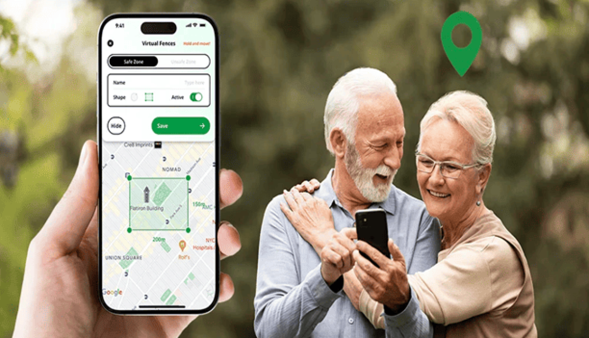 GPS Tracking App monitoring real-time family location.