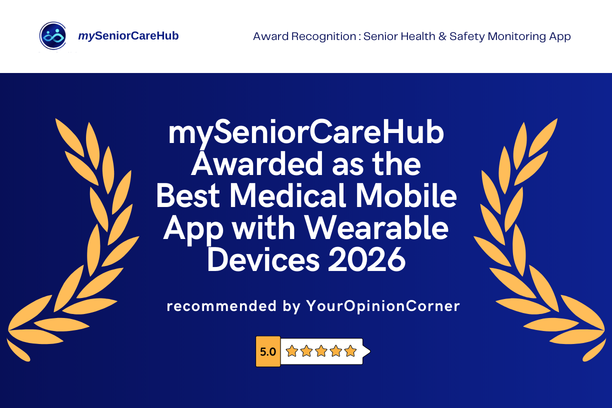 2026's Best Medical Mobile App with Werable Devices is mySeniorCareHub.