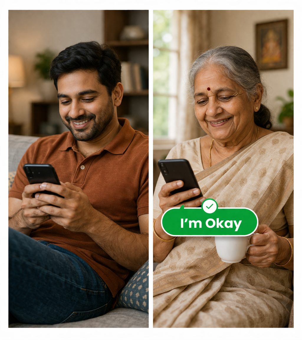 Daily-Check-In-NRI-Man-Mother-In-India