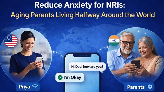 Reduce-Caregiver-Anixety-Long-Distance-Parental-Care with mySeniorCareHub Daily Check-Ins