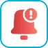 Inactivity alert icon