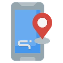 Live location tracking app icon