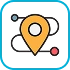 Location tracking icon