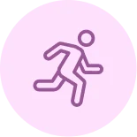 Morning walk icon