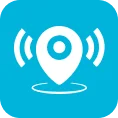 Real-time location and safety alerts icon