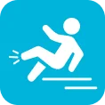 SOS and fall detection icon
