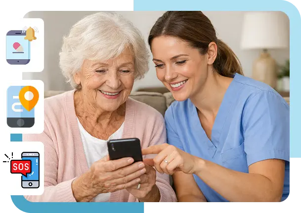 Emergency alert and remote patient monitoring for healthcare