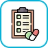 Medication log history icon