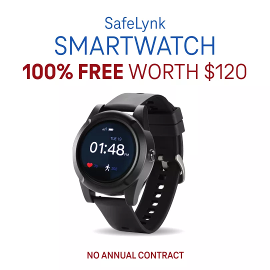 SafeLynk Watch | Gold Family Membership | Mobile App | 24x7 SOS Emergency