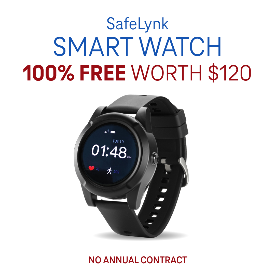 SafeLynk Watch | Gold Family Membership | Mobile App | 24x7 SOS Emergency Dispatch