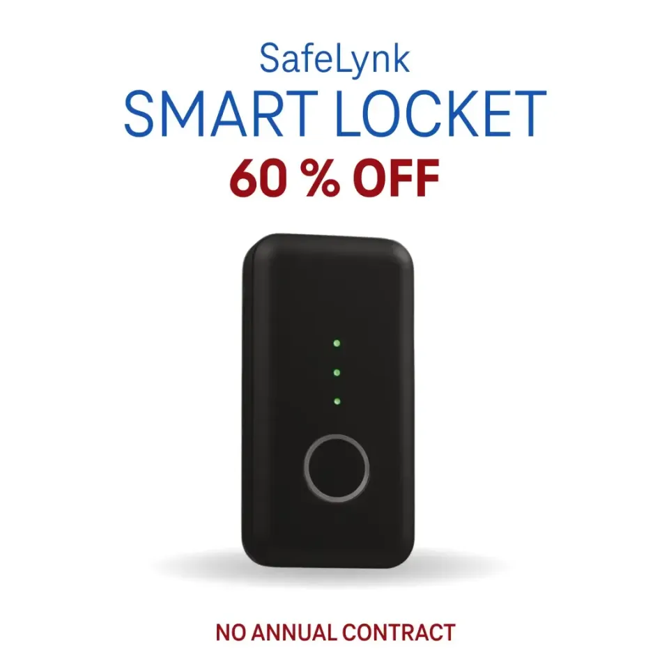 SafeLynk Locket | Gold Family Membership | Mobile App | 24x7 SOS Emergency Dispatch