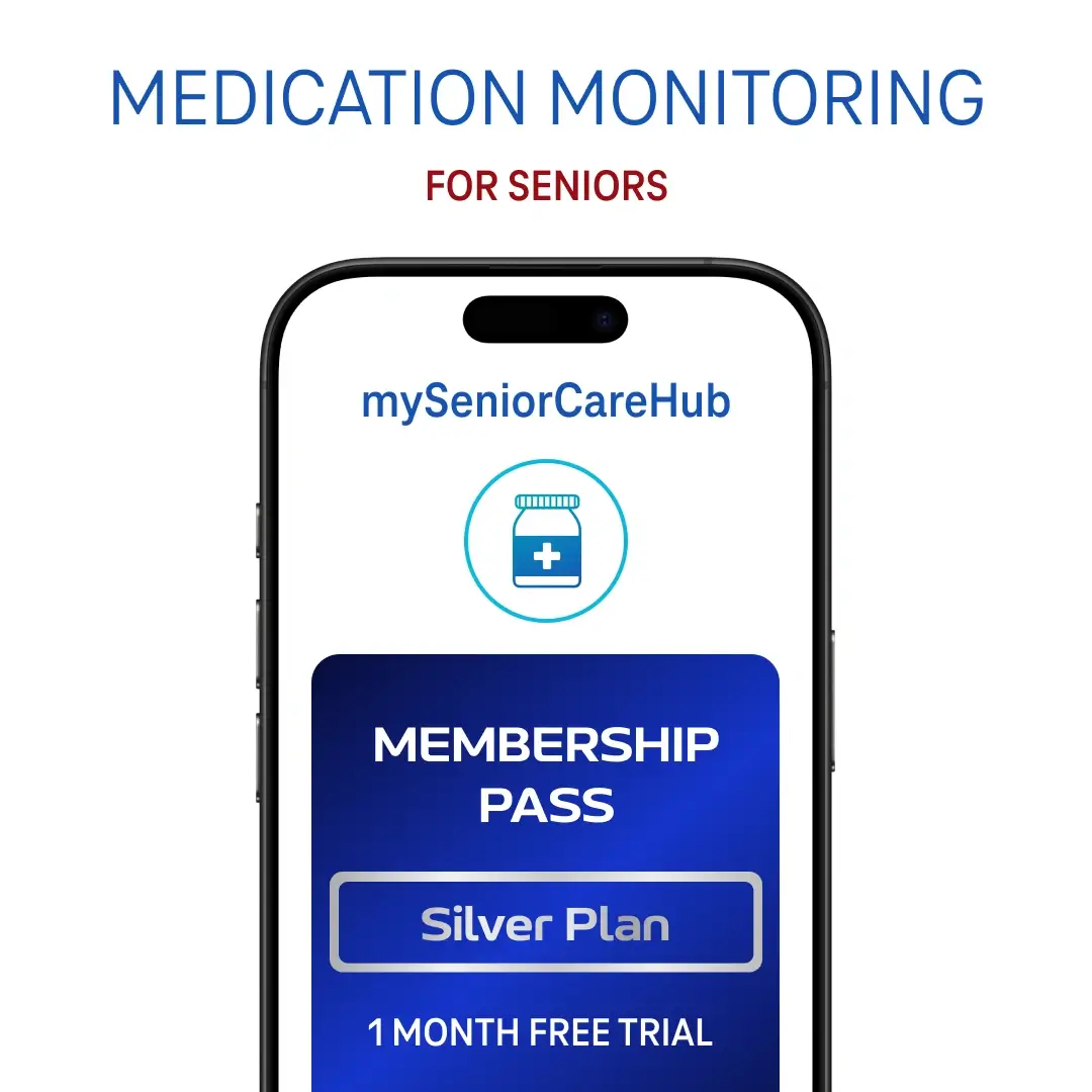Medication Reminder Silver Plan for Seniors | Smart Pill Alerts | 2 Members