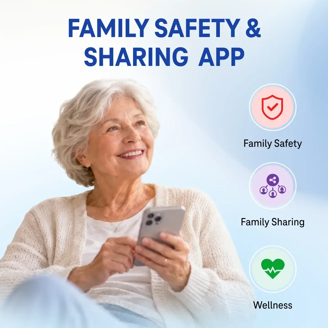 Family Safety, Wellness & Sharing App Membership Pass