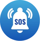 SafeLynk Smart Locket pendant with SOS button