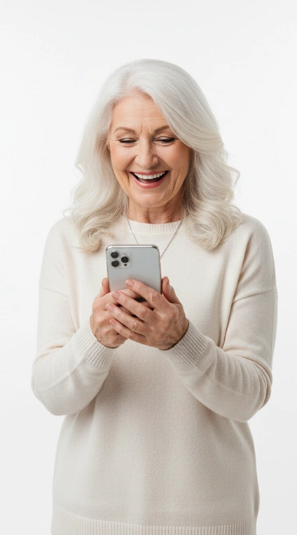 Family using Life360 alternative app for senior safety