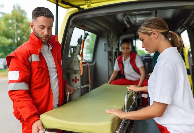 Emergency response and help dispatched